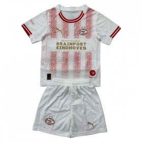 Camisola PSV Eindhoven Criança Equipamento Quarto 2025-26 Especial Manga Curta