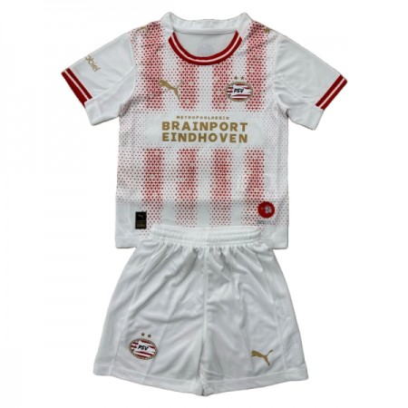 Camisola PSV Eindhoven Criança Equipamento Quarto 2025-26 Especial Manga Curta