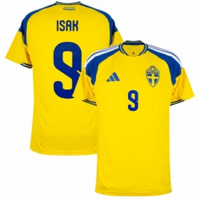 Camisola Suécia Isak 9 Equipamento Principal Mundial de 2026 Manga Curta