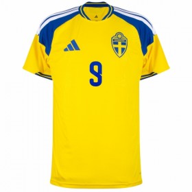 Camisola Suécia Isak 9 Equipamento Principal Mundial de 2026 Manga Curta