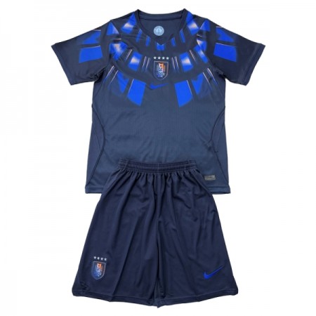 Camisola Uruguai Criança Equipamento Alternativa Mundial de 2026 Manga Curta