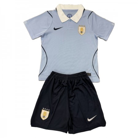 Camisola Uruguai Criança Equipamento Principal Mundial de 2026 Manga Curta