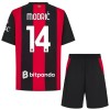 Camisola AC Milan Modrić 14 Criança Equipamento Principal 2026-27 Manga Curta