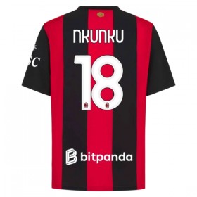 Camisola AC Milan Nkunku 18 Equipamento Principal 2026-27 Manga Curta