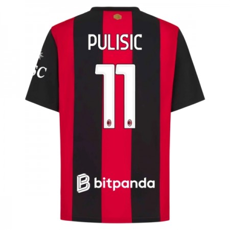 Camisola AC Milan Pulisic 11 Equipamento Principal 2026-27 Manga Curta