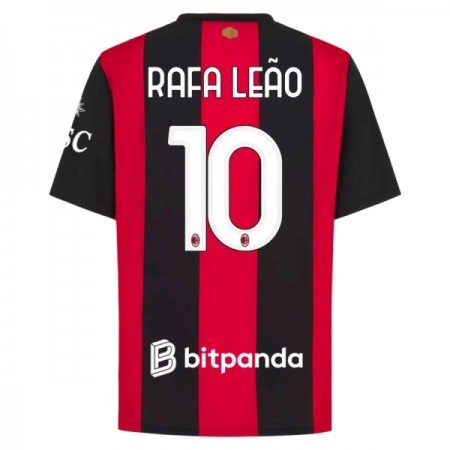 Camisola AC Milan Rafael Leao 10 Equipamento Principal 2026-27 Manga Curta