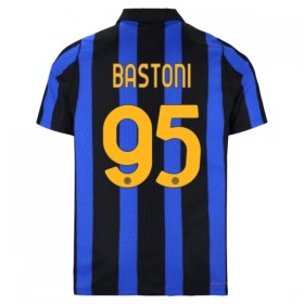 Camisola Inter de Milão Bastoni 95 Equipamento Principal 2026-27 Manga Curta