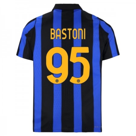 Camisola Inter de Milão Bastoni 95 Equipamento Principal 2026-27 Manga Curta