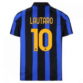 Camisola Inter de Milão Lautaro 10 Equipamento Principal 2026-27 Manga Curta