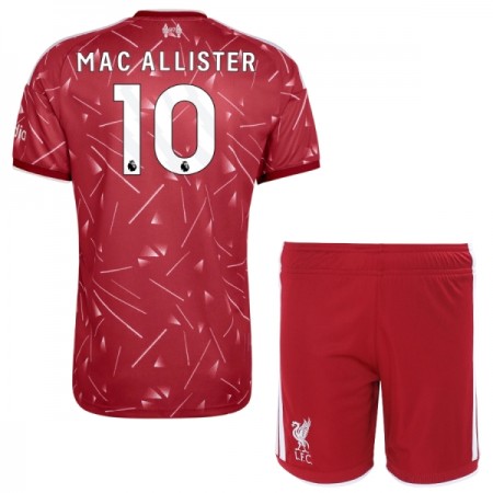 Camisola Liverpool Mac Allister 10 Criança Equipamento Principal 2026-27 Manga Curta