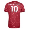 Camisola Liverpool Mac Allister 10 Equipamento Principal 2026-27 Manga Curta
