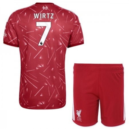Camisola Liverpool Wirtz 7 Criança Equipamento Principal 2026-27 Manga Curta