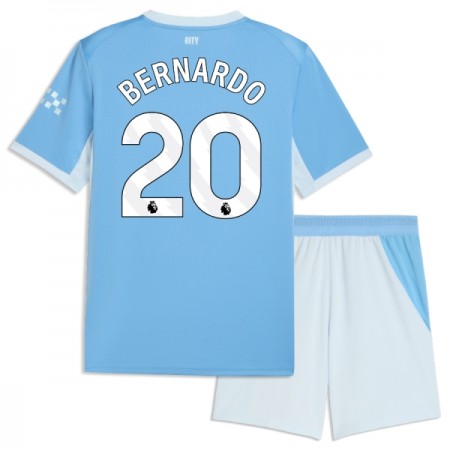 Camisola Manchester City Bernardo 20 Criança Equipamento Principal 2026-27 Manga Curta