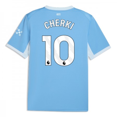Camisola Manchester City Cherki 10 Equipamento Principal 2026-27 Manga Curta
