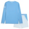 Camisola Manchester City Criança Equipamento Principal 2026-27 Manga Comprida