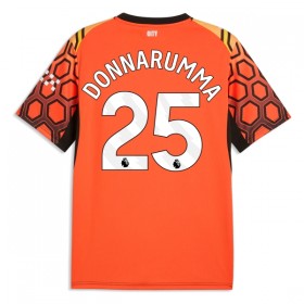 Camisola Manchester City Donnarumma 25 Guarda Redes Equipamento 3ª 2026-27 Laranja Manga Curta