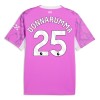 Camisola Manchester City Donnarumma 25 Guarda Redes Equipamento Alternativa 2026-27 Rosa Manga Curta