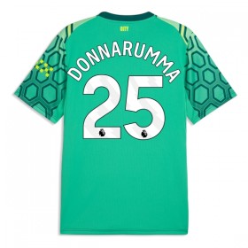 Camisola Manchester City Donnarumma 25 Guarda Redes Equipamento Principal 2026-27 Verde Manga Curta