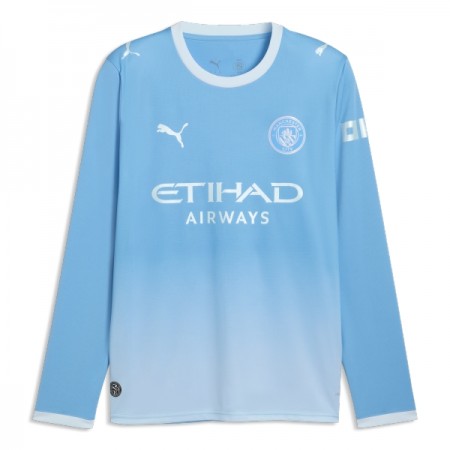 Camisola Manchester City Equipamento Principal 2026-27 Manga Comprida