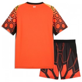 Camisola Manchester City Guarda Redes Criança Equipamento 3ª 2026-27 Laranja Manga Curta