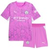 Camisola Manchester City Guarda Redes Criança Equipamento Alternativa 2026-27 Rosa Manga Curta