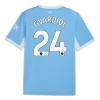 Camisola Manchester City Gvardiol 24 Equipamento Principal 2026-27 Manga Curta