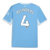 Camisola Manchester City Reijnders 4 Equipamento Principal 2026-27 Manga Curta