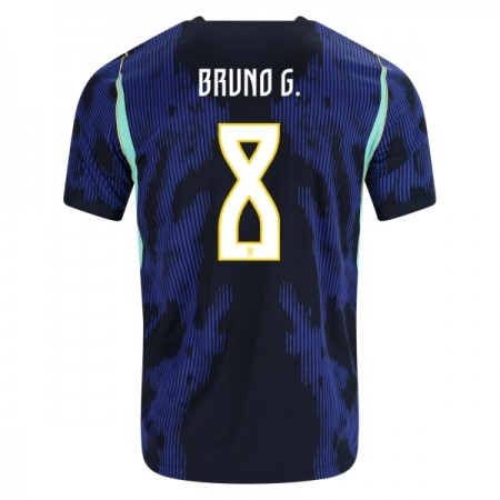 Camisola Brasil Bruno Guimaraes 8 Equipamento Alternativa Mundial de 2026 Manga Curta