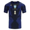 Camisola Brasil Bruno Guimaraes 8 Equipamento Alternativa Mundial de 2026 Manga Curta