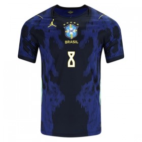 Camisola Brasil Bruno Guimaraes 8 Equipamento Alternativa Mundial de 2026 Manga Curta