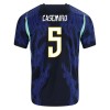 Camisola Brasil Casemiro 5 Equipamento Alternativa Mundial de 2026 Manga Curta