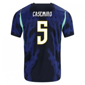 Camisola Brasil Casemiro 5 Equipamento Alternativa Mundial de 2026 Manga Curta