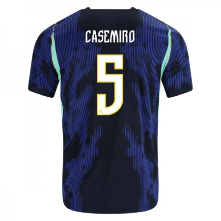 Camisola Brasil Casemiro 5 Equipamento Alternativa Mundial de 2026 Manga Curta