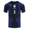 Camisola Brasil Casemiro 5 Equipamento Alternativa Mundial de 2026 Manga Curta