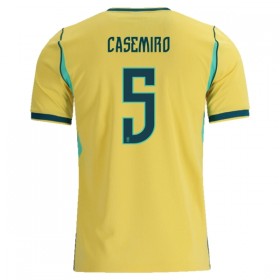 Camisola Brasil Casemiro 5 Equipamento Principal Mundial de 2026 Manga Curta