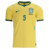 Camisola Brasil Casemiro 5 Equipamento Principal Mundial de 2026 Manga Curta