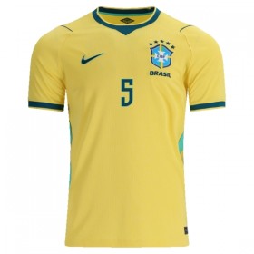 Camisola Brasil Casemiro 5 Equipamento Principal Mundial de 2026 Manga Curta