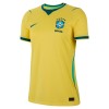 Camisola Brasil Mulher Equipamento Principal Mundial de 2026 Manga Curta