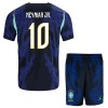 Camisola Brasil Neymar JR 10 Criança Equipamento Alternativa Mundial de 2026 Manga Curta