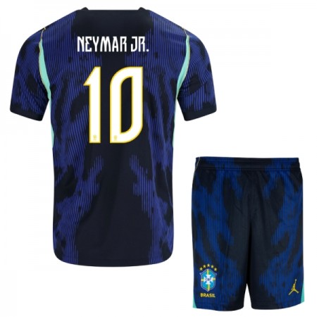 Camisola Brasil Neymar JR 10 Criança Equipamento Alternativa Mundial de 2026 Manga Curta