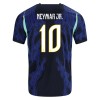 Camisola Brasil Neymar JR 10 Equipamento Alternativa Mundial de 2026 Manga Curta
