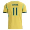 Camisola Brasil Raphinha 11 Equipamento Principal Mundial de 2026 Manga Curta