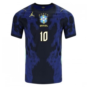 Camisola Brasil Ronaldinho 10 Equipamento Alternativa Mundial de 2026 Manga Curta