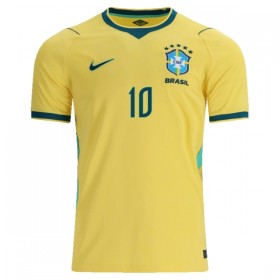Camisola Brasil Ronaldinho 10 Equipamento Principal Mundial de 2026 Manga Curta