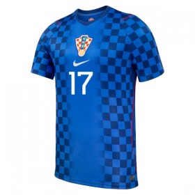 Camisola Croácia P. Sucic 17 Equipamento Alternativa Mundial de 2026 Manga Curta