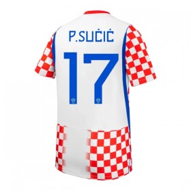 Camisola Croácia P. Sucic 17 Equipamento Principal Mundial de 2026 Manga Curta