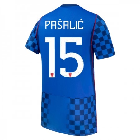 Camisola Croácia Pasalic 15 Equipamento Alternativa Mundial de 2026 Manga Curta
