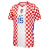 Camisola Croácia Pasalic 15 Equipamento Principal Mundial de 2026 Manga Curta