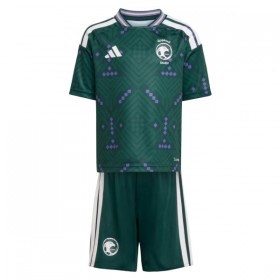 Camisola Arábia Saudita Criança Equipamento Principal Mundial de 2026 Manga Curta