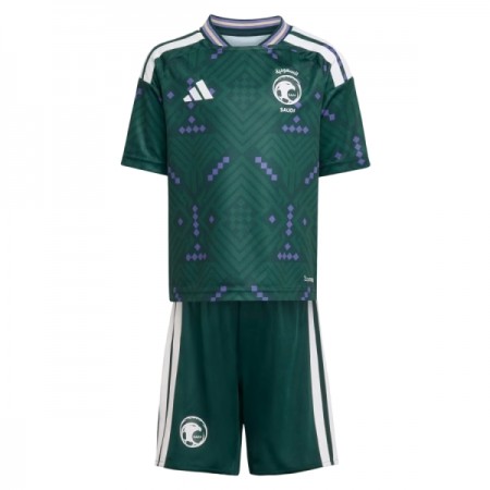 Camisola Arábia Saudita Criança Equipamento Principal Mundial de 2026 Manga Curta